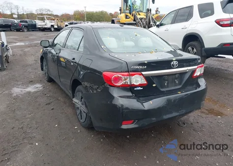 2013 Toyota Corolla Le из США, поврежденный, VIN 2T1BU4EEXDC962780